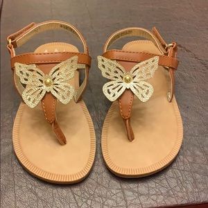 Cynthia Rowley butterfly sandals